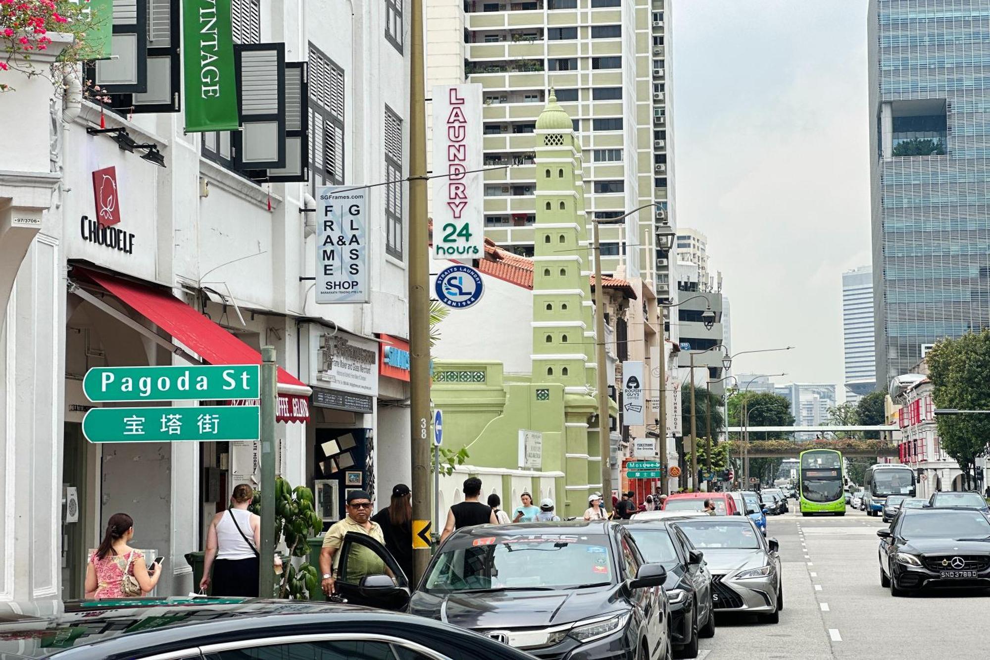 Rucksack Inn Temple Street Singapur Exterior foto