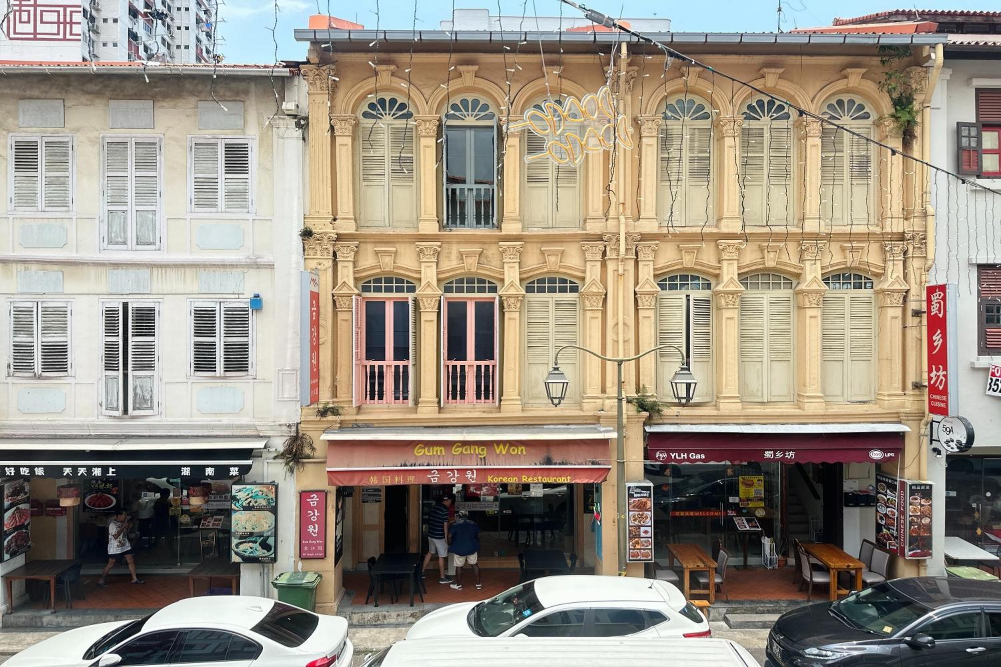 Rucksack Inn Temple Street Singapur Exterior foto