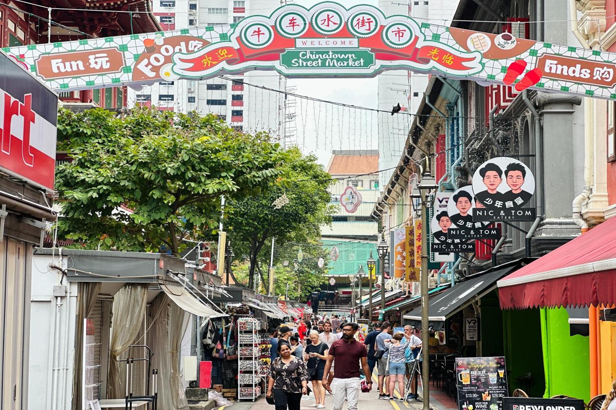 Rucksack Inn Temple Street Singapur Exterior foto