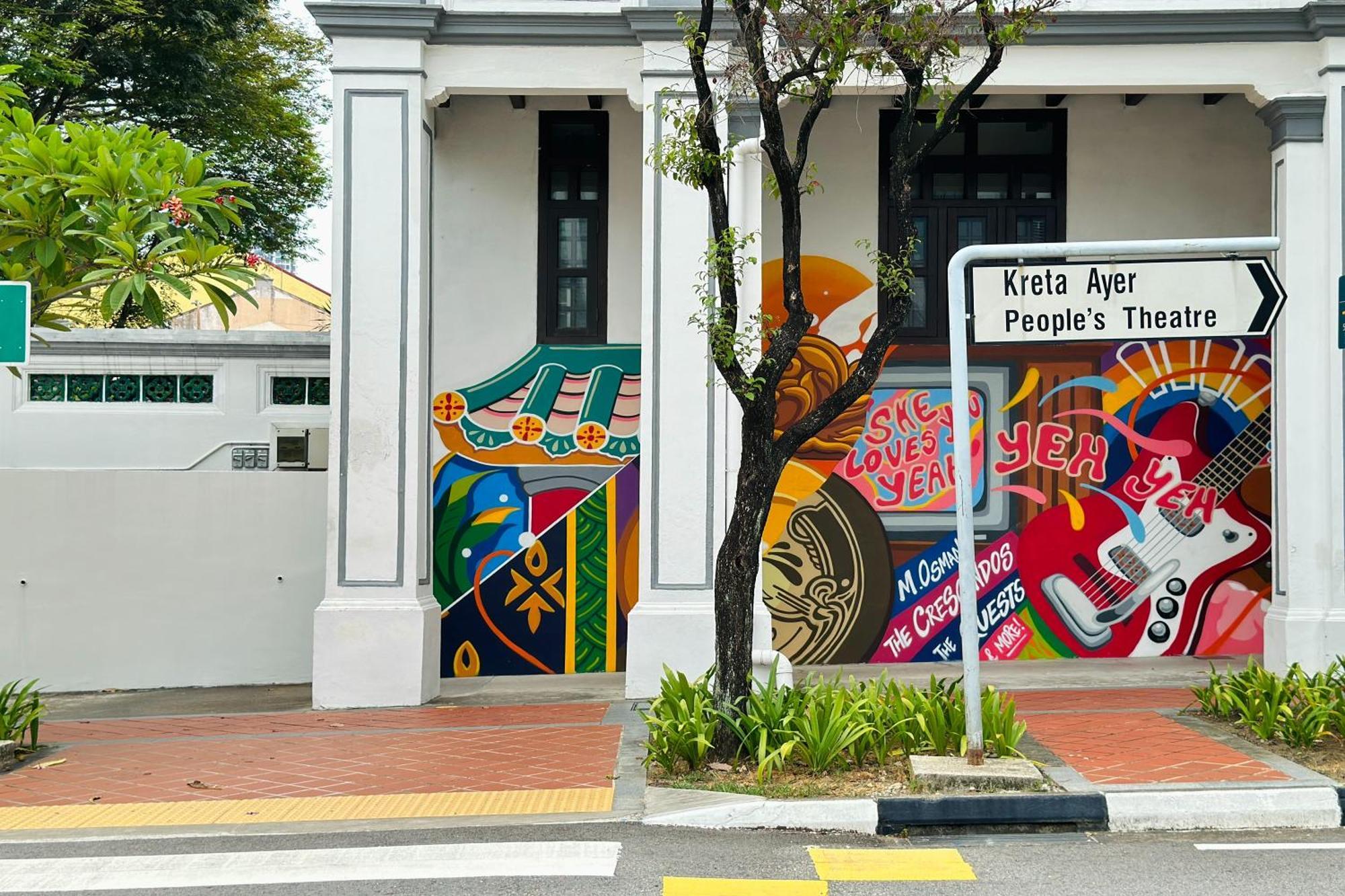 Rucksack Inn Temple Street Singapur Exterior foto