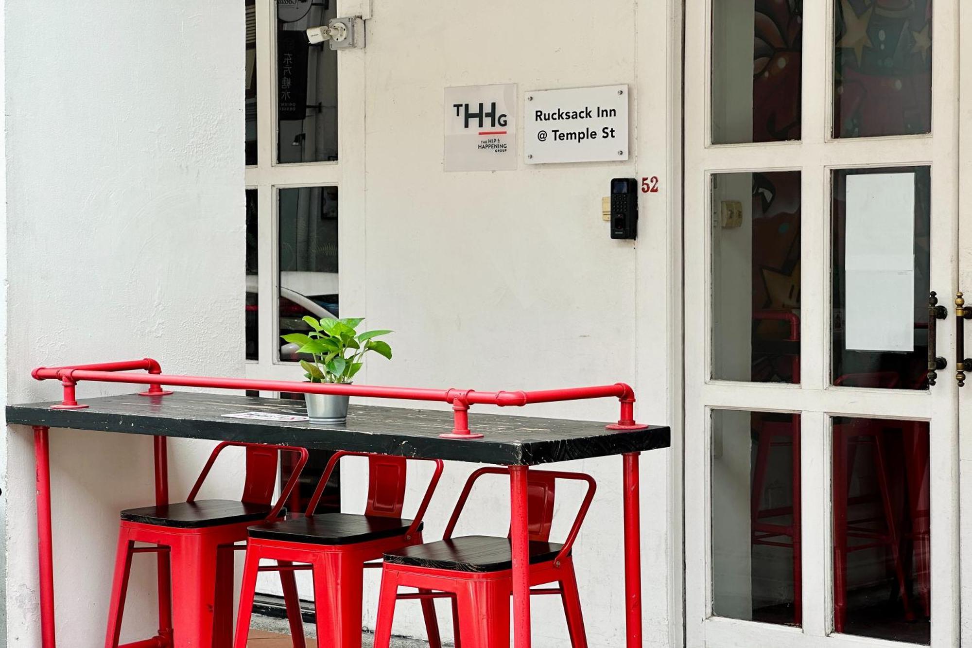 Rucksack Inn Temple Street Singapur Exterior foto
