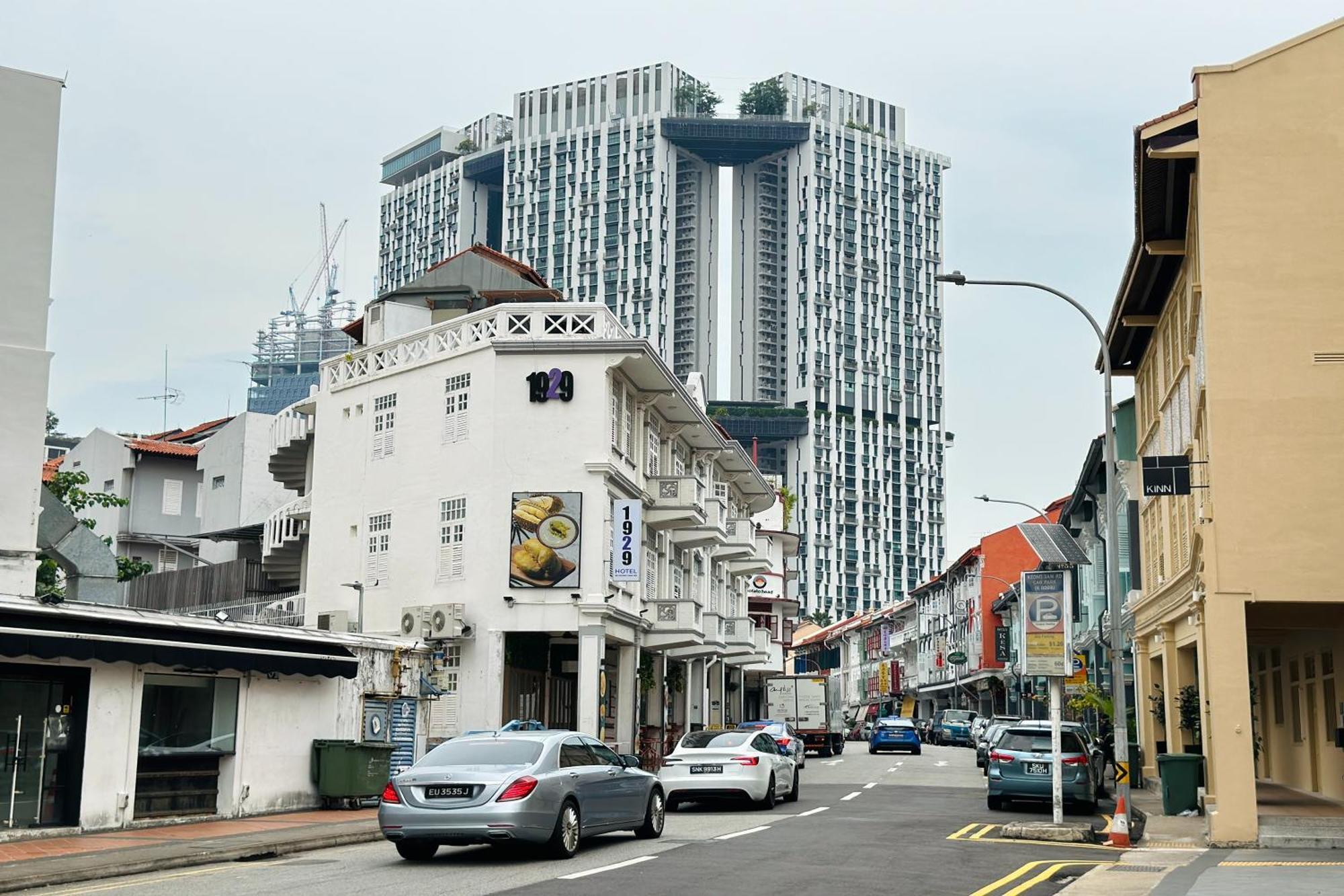 Rucksack Inn Temple Street Singapur Exterior foto